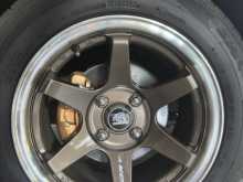 14' 100PCD Semi-deep wheels and Dunlop tyres