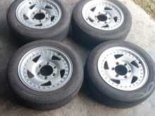 15 Rim set with tyres