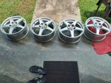 16 inches, 5 studs