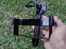Fully Restored Genuine Japan Used Honda CD200T Roadmaster Battery Bracket with Rubber Bushes - FOR S