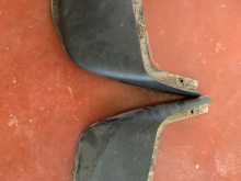 Genuine Mitsubishi Montero rear mud flaps