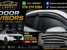 HONDA VEZEL (2023-2025) NICKEL TRIM DOOR VISORS