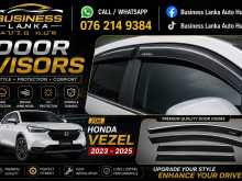 HONDA VEZEL (2023-2025) NICKEL TRIM DOOR VISORS