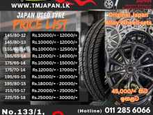 Imported Japan Tires & Alloy Wheels
