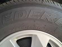 L200 Original Alloys and Tyre Set