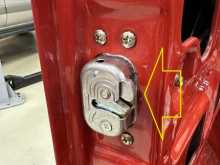 Land Cruiser BJ40 Front Left Side Door Lock Mechanism
