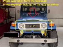 LandCruiser BJ40 Front Grill [ Good Condition 100 % ]