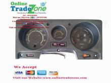 Landcruiser BJ60 24V Instrument cluster [ Speedometer Cluster ]