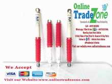 Mitsubishi J24,J44 & J54 Jeeps Front & Rear Shocks