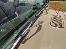 Mitsubishi J36 Jeep Cowl Vent Duct