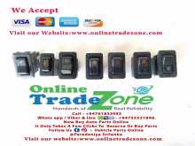 Mitsubishi Pajero Mk1 Switches Fog Light Switch Rear Wiper Switch Hazard Switch Rear Heater Glass