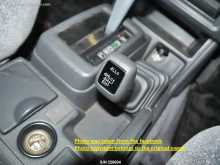 MITSUBISHI PAJERO Mk2 2.5 INTERCOOLER GEAR SHIFTER SURROUND TRIM PLASTIC COVER