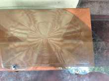 Nissan caravan E25 right side door glass