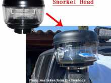Snorkel Head [Pre Cleaner Air Filter Intake Inlet Air Flow Snorkel part ]