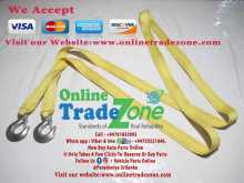 Towing Recovery Straps for Off-Road Vehicles with Steel Hook