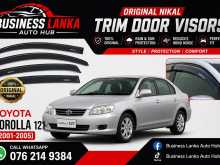 TOYOTA COROLLA 121 NICKEL TRIM DOOR VISORS