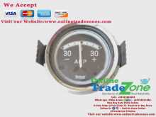 Vintage AMPERES Gauge