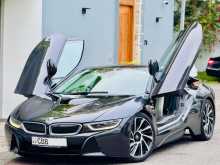 BMW I8 Coupe Blue Belt 2016 Car