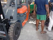 Toyota Fork Lift 2016 Heavy-Duty