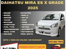 Daihatsu Mira X 2025 Car