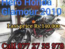 Hero-Honda Glamour 2010 Motorbike