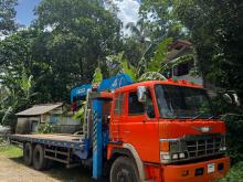 HINO 10 Wheel Self Loader Boom Truck 1991 Lorry