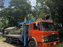 HINO 10 Wheel Self Loader Boom Truck 1991 Lorry