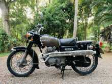 Honda CD125k Brown Tank 0 Motorbike