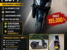 Mahindra Gusto 2014 Motorbike