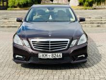 Mercedes-Benz E200 2010 Car