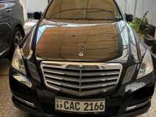 Mercedes-Benz E200 2012 Car