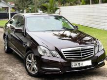 Mercedes-Benz E200 W212 2010 Car