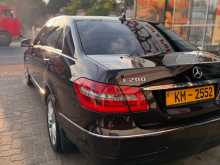 Mercedes-Benz E200 W212 2010 Car