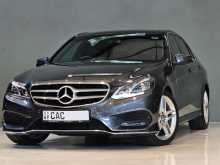 Mercedes-Benz E220 AMG Line. 2013 Car