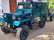 Mitsubishi 4DR5 J24 SHORT WHEELBASE JEEP 1980 SUV