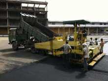 Mitsubishi Asphalt Paver MF55WH 2005 Heavy-Duty