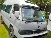 Nissan Caravan High Roof 1988 Van