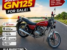 Suzuki GN125 2005 Motorbike