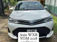 Toyota Axio WXB 2018 Car