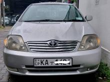 Toyota Corolla NZE121 2002 Car