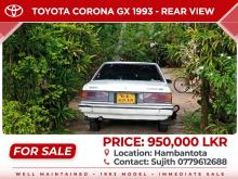 Toyota Corona 1993 Car