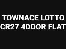 Toyota Townace Lotto CR27 1992 Van