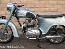 Triumph T21 1958 Motorbike