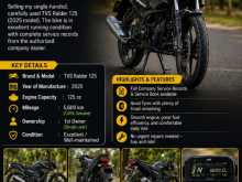 TVS RAIDER 2025 motorcycle