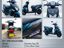 Yamaha Ray ZR 2017 Motorbike