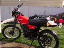 Yamaha XT 250 1981 Motorbike