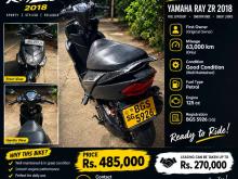 Yamaha ZR 2018 Motorbike